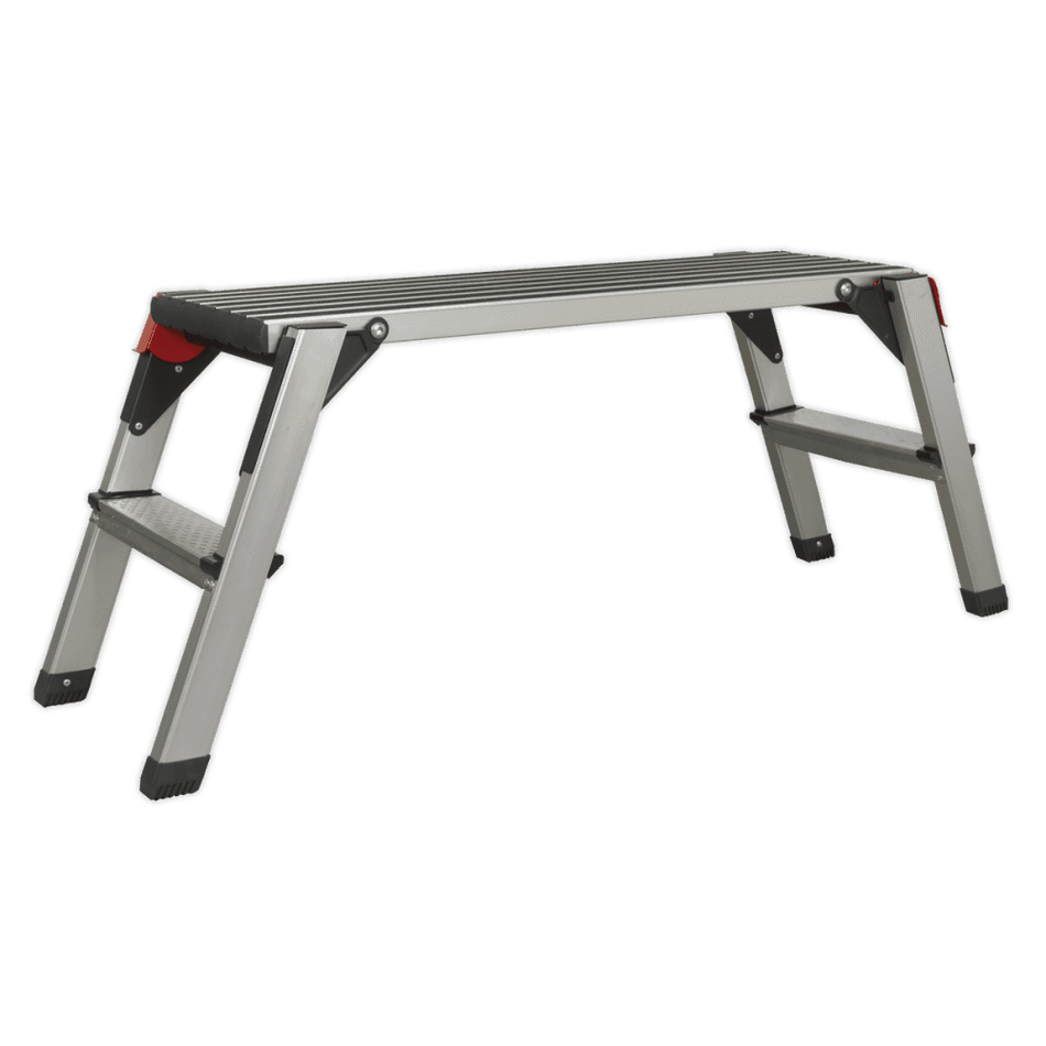 Sealey Aluminium Folding Platform 2-Tread Model No-APS2