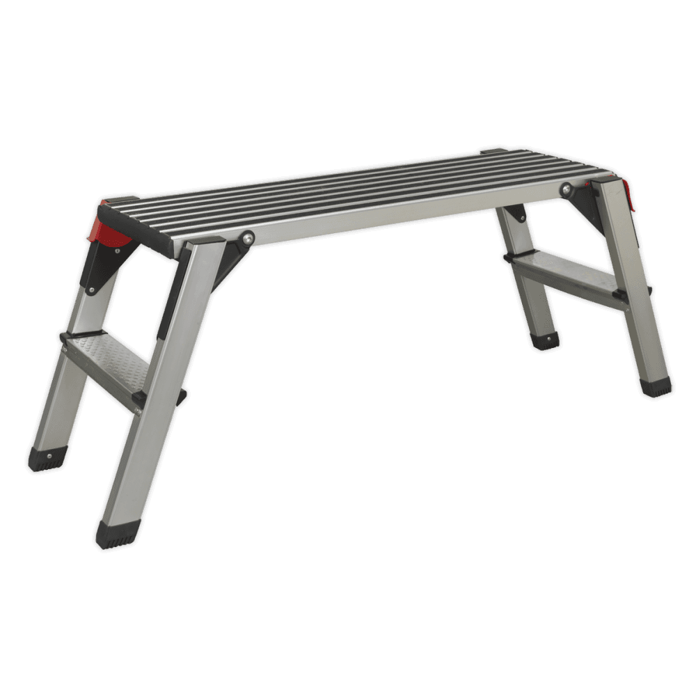 Sealey Aluminium Folding Platform 2-Tread Model No-APS2