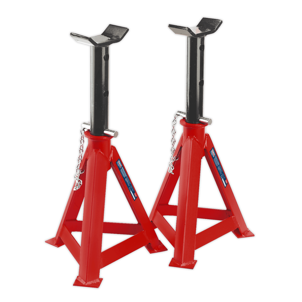 Sealey Axle Stands 10tonne Capacity per Stand 20tonne per Pair Model No-AS10000