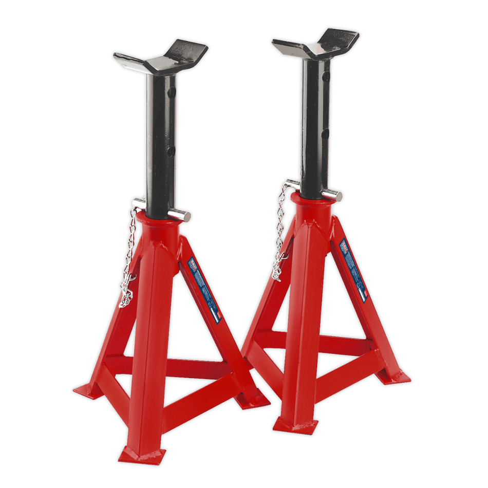 Sealey Axle Stands 10tonne Capacity per Stand 20tonne per Pair Model No-AS10000