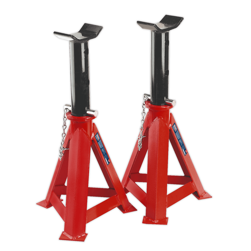 Sealey Axle Stands 12tonne Capacity per Stand 24tonne per Pair Model No-AS12000