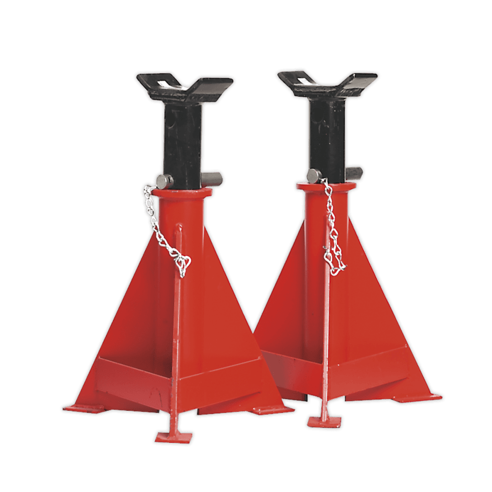 Sealey Axle Stands 15tonne Capacity per Stand 30tonne per Pair Model No-AS15000