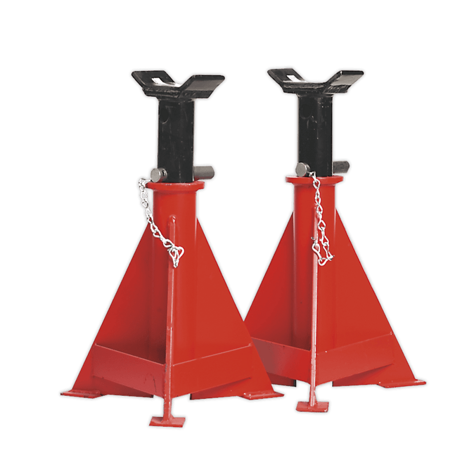 Sealey Axle Stands 15tonne Capacity per Stand 30tonne per Pair Model No-AS15000
