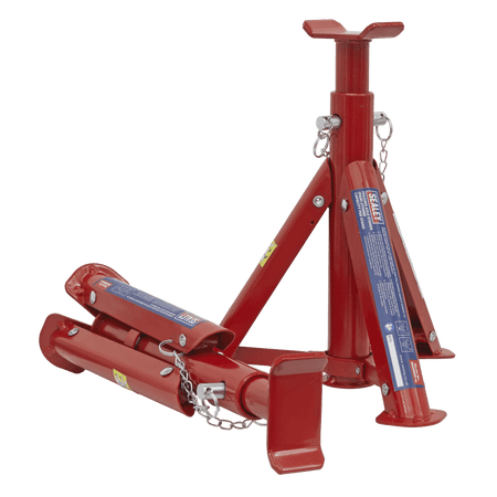 Sealey Axle Stands 2tonne Capacity per Stand 4tonne per Pair TUV/GS Folding Type Model No-AS2000F