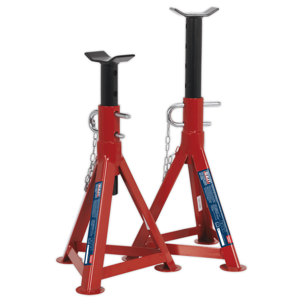 Sealey Axle Stands 2.5tonne Capacity per Stand 5tonne per Pair Model No-AS2500