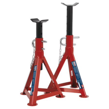 Sealey Axle Stands 2.5tonne Capacity per Stand 5tonne per Pair Model No-AS2500