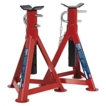 Sealey Axle Stands 2.5tonne Capacity per Stand 5tonne per Pair Model No-AS2500