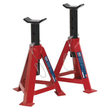 Sealey Axle Stands 5tonne Capacity per Stand 10tonne per Pair Model No-AS5000