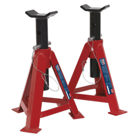 Sealey Axle Stands 5tonne Capacity per Stand 10tonne per Pair Model No-AS5000