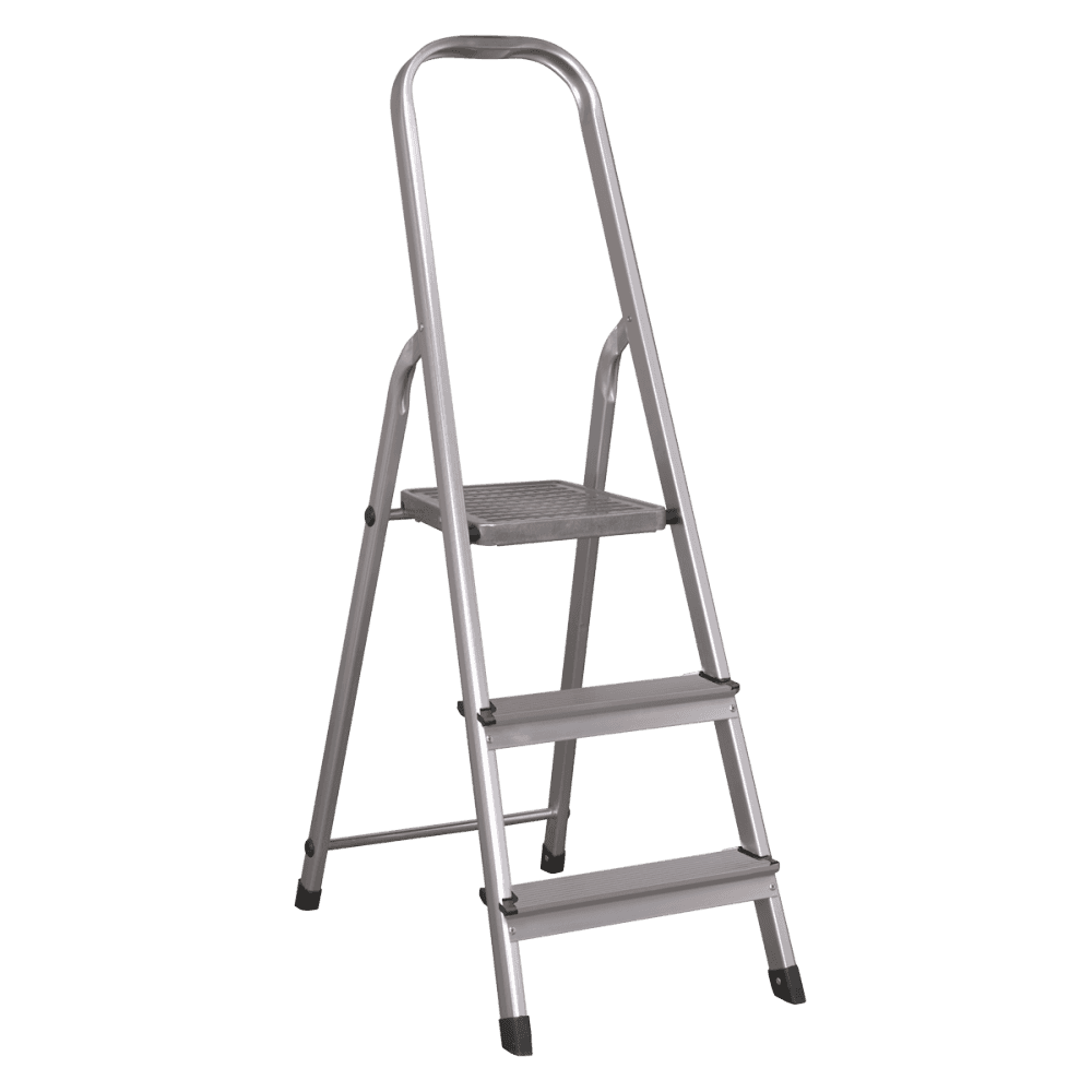 Sealey Aluminium Step Ladder 3-Tread EN 131 Model No-ASL3S