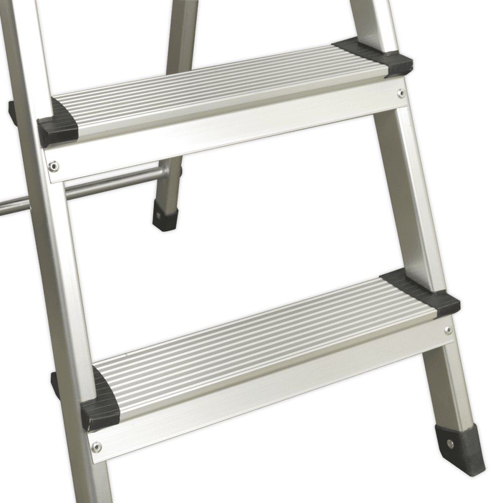 Sealey Aluminium Step Ladder 3-Tread EN 131 Model No-ASL3S