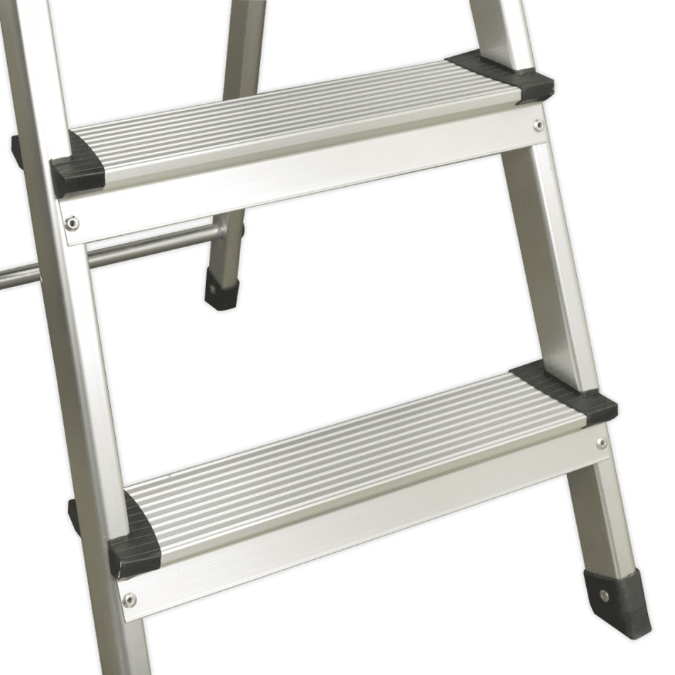 Sealey Aluminium Step Ladder 3-Tread EN 131 Model No-ASL3S