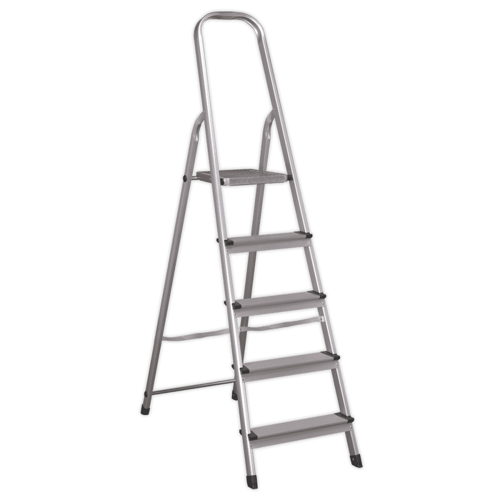 Sealey Aluminium Step Ladder 5-Tread EN 131 Model No-ASL5