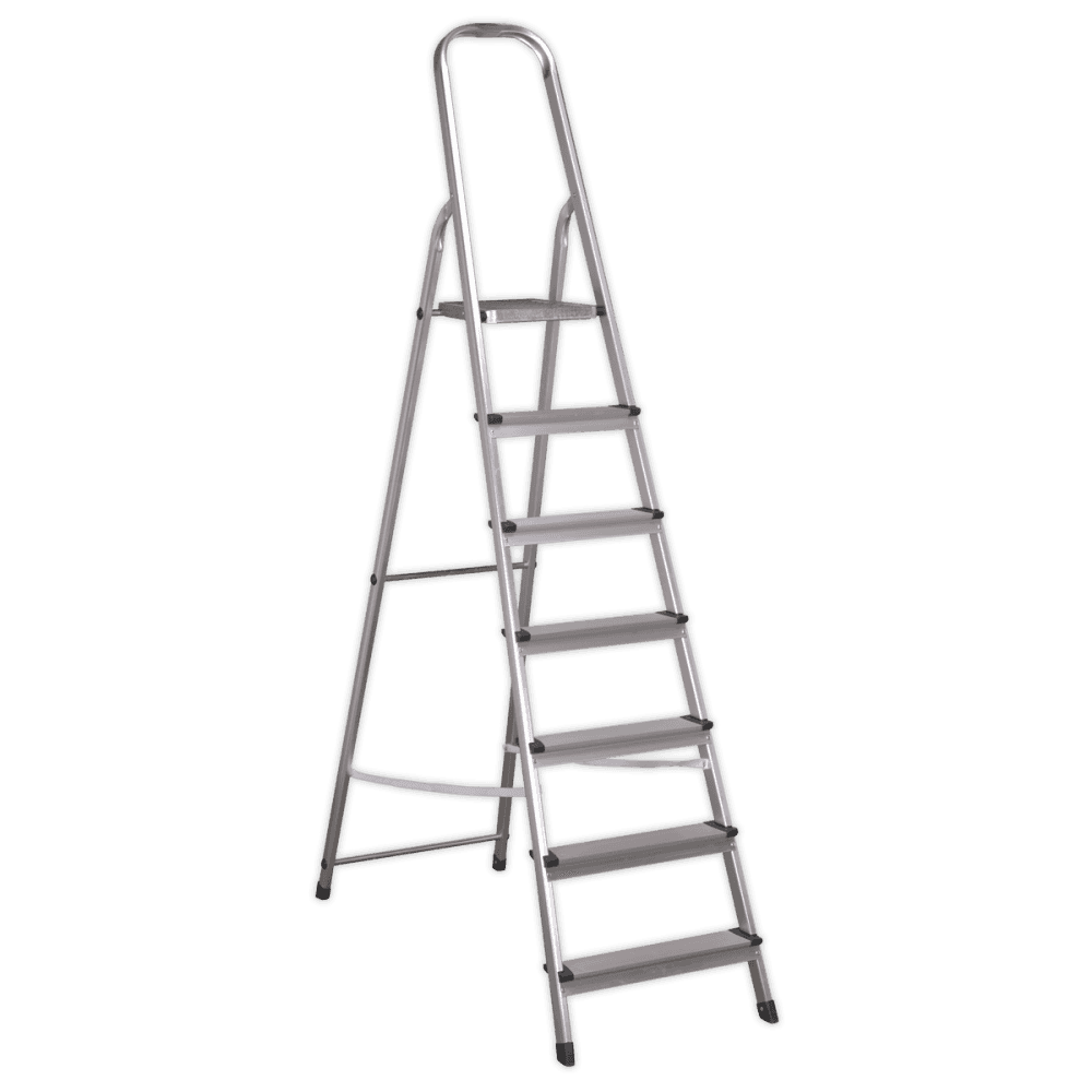 Sealey Aluminium Step Ladder 7-Tread EN 131 Model No-ASL7