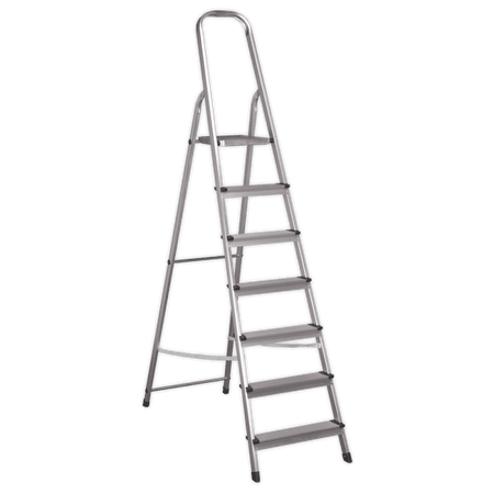 Sealey Aluminium Step Ladder 7-Tread EN 131 Model No-ASL7