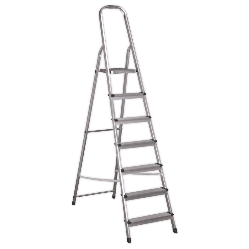 Sealey Aluminium Step Ladder 7-Tread EN 131 Model No-ASL7