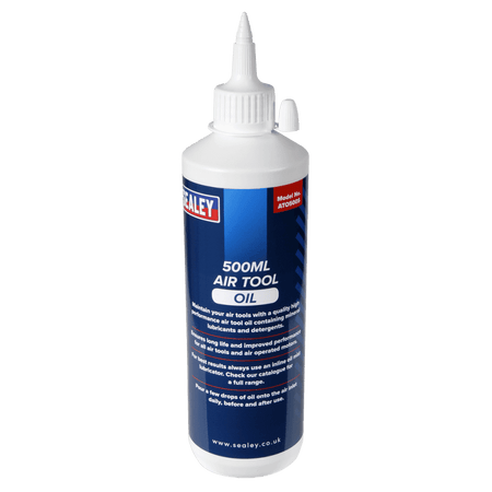 Sealey Air Tool Oil 500ml Model No-ATO500S