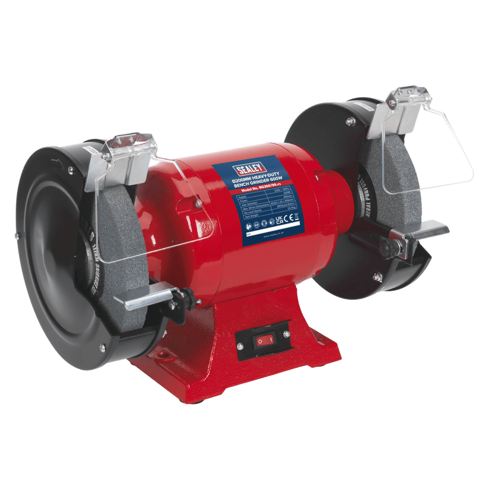 Sealey Bench Grinder 200mm 600W/230V Heavy-Duty Model No-BG200/99