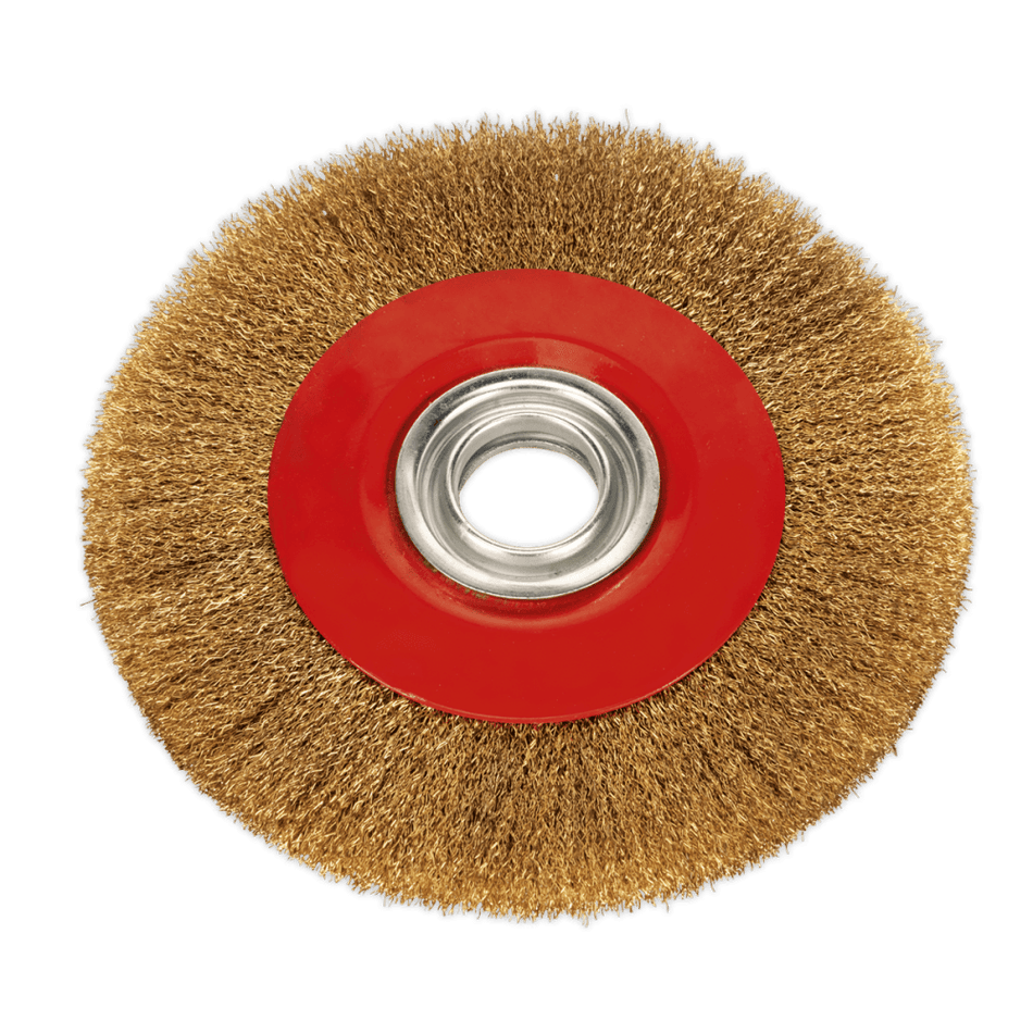 Sealey Wire Wheel 200 x 13mm Narrow 16mm Bore Model No-BG200/WW1