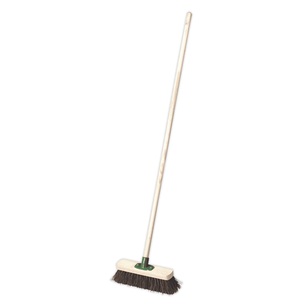 Sealey Broom 12"(300mm) Stiff/Hard Bristle Model No-BM12H