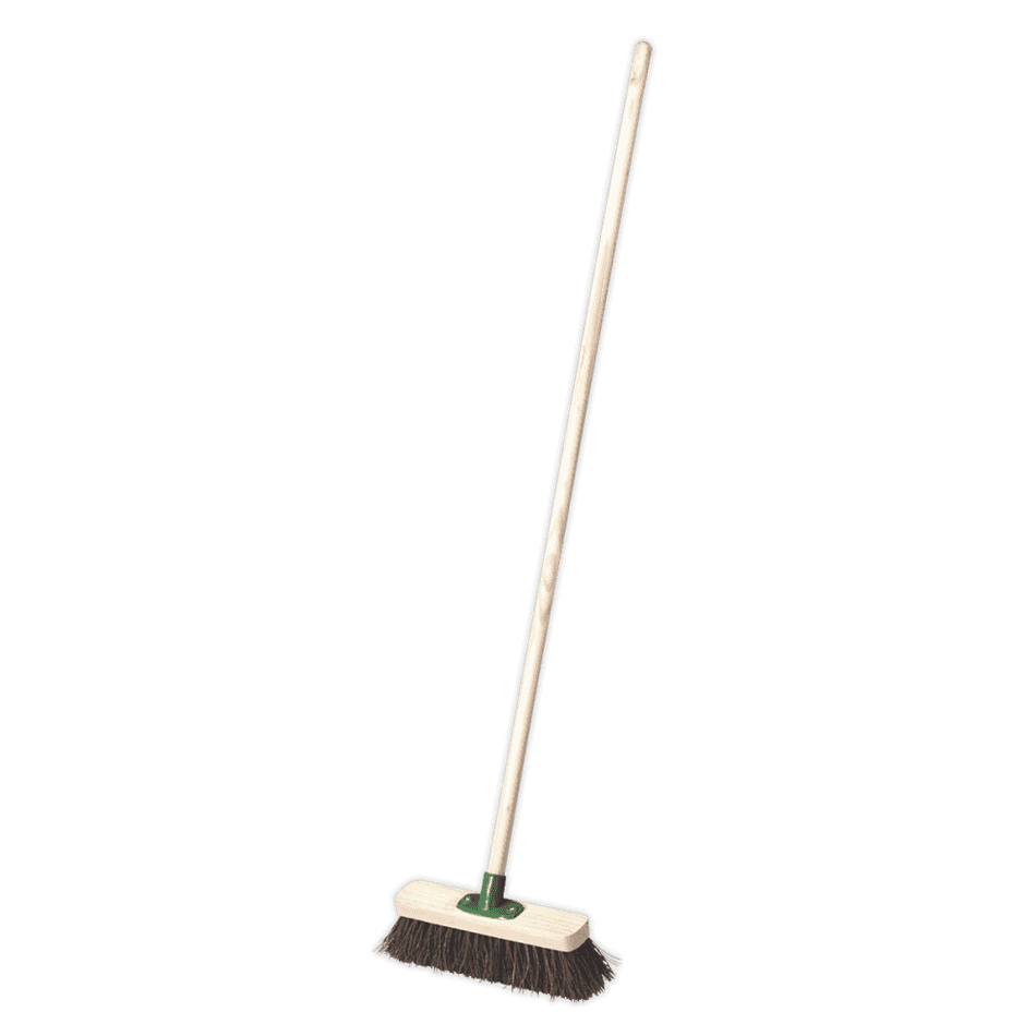 Sealey Broom 12"(300mm) Stiff/Hard Bristle Model No-BM12H