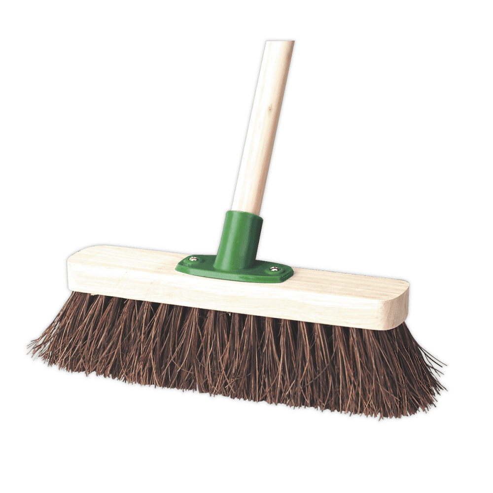 Sealey Broom 12"(300mm) Stiff/Hard Bristle Model No-BM12H
