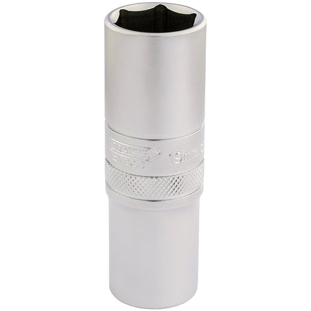 DRAPER 1/2" Square Drive 6 Point Metric Deep Socket (19mm): Model No. HT-MM/MS