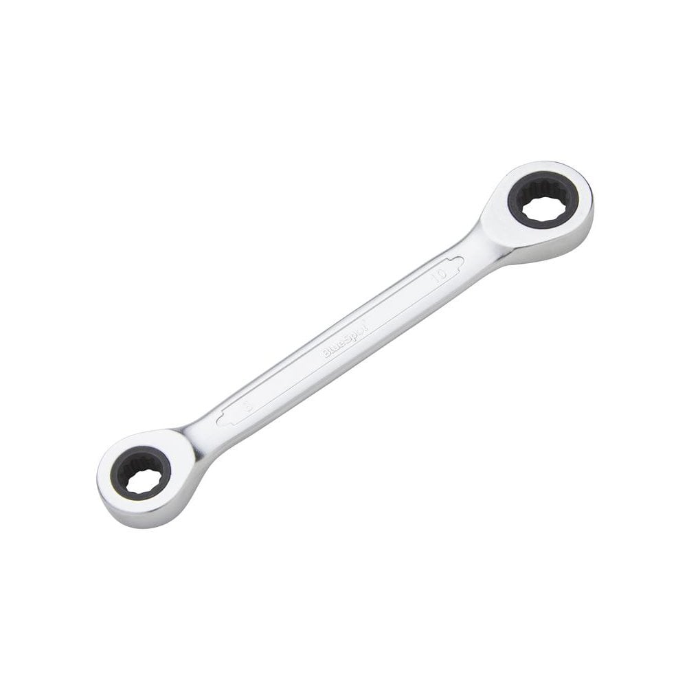 BlueSpot Tools Double End Ratchet Spanner (8-10mm)