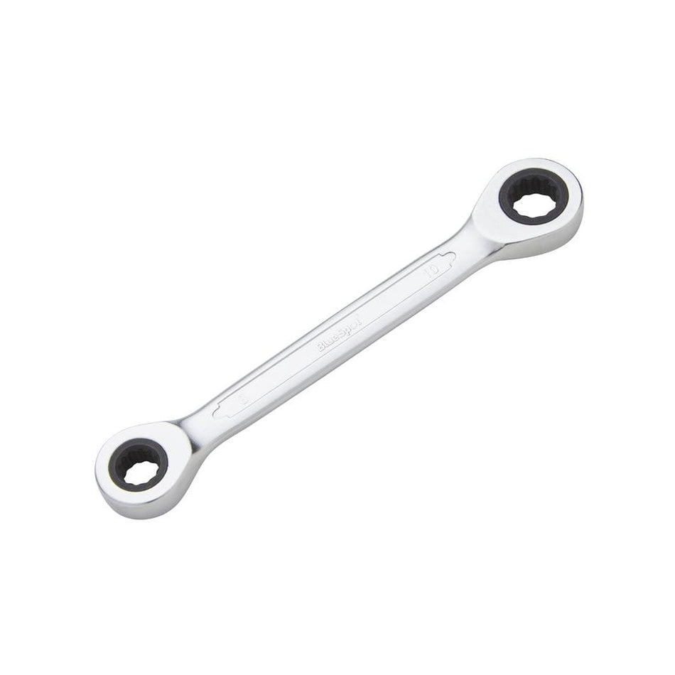 BlueSpot Tools Double End Ratchet Spanner (8-10mm)