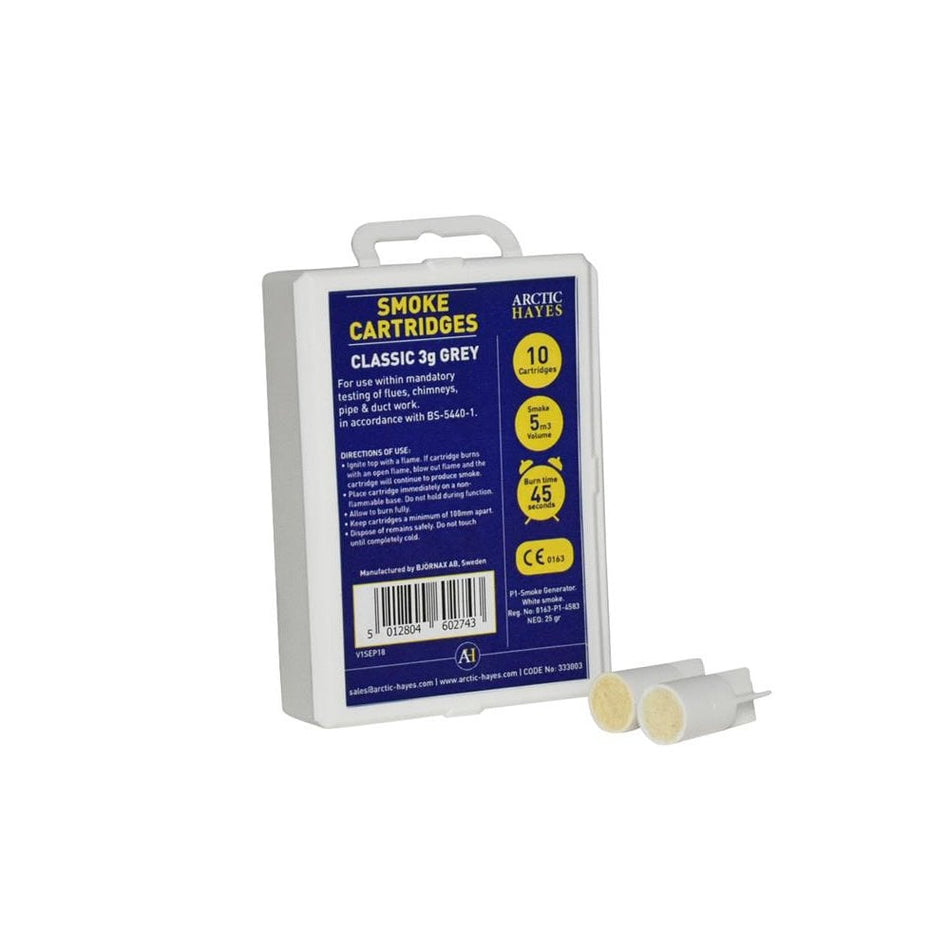 Arctic Hayes Smoke Cartridges Classic 3g Grey (Pack 10)