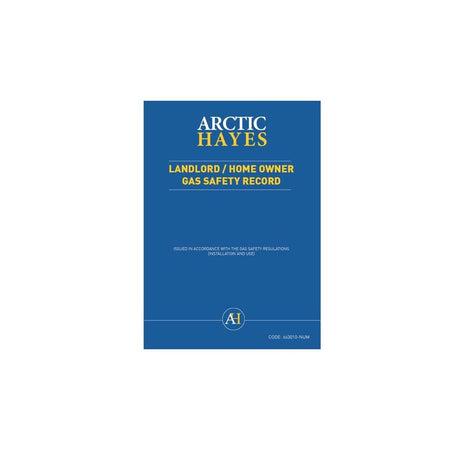 Arctic Hayes Landlord/Homeowner Gas Safety Record (Pad of 25)