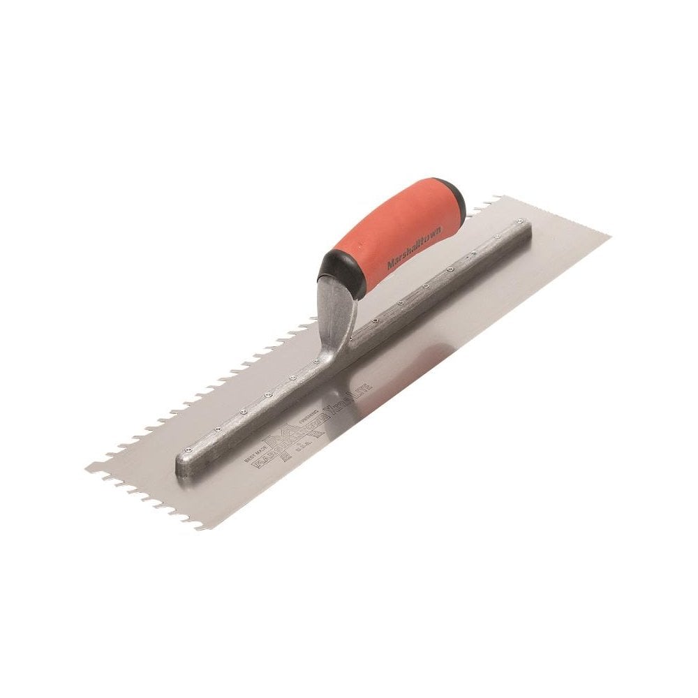 Marshalltown LayFlat 13mm Notch Trowel 16 x 4in