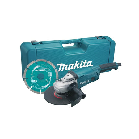 Makita GA9020KD 230mm Angle Grinder with Case & Diamond Wheel 2000W 240V