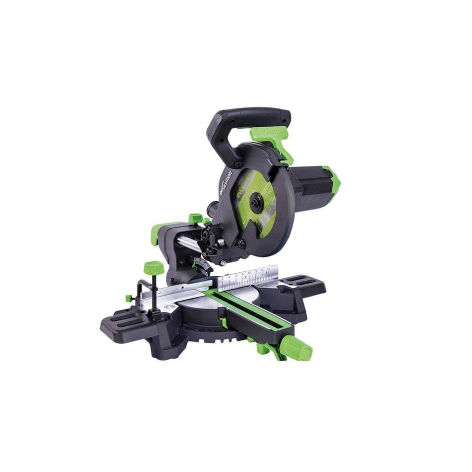 Evolution F210SMS TCT Multi-Material Sliding Mitre Saw 210mm 1200W 240V