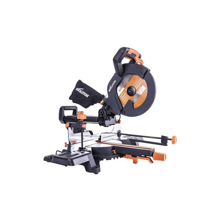 Evolution R255SMS+ Pro Multi-Material Sliding Mitre Saw 255mm 2000W 240V