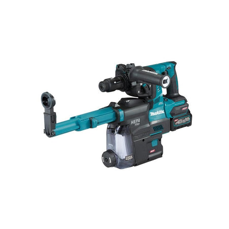Makita HR004GD202 40Vmax Rotary Hammer BL + Extractor 40V 2 x 2.5Ah Li-ion