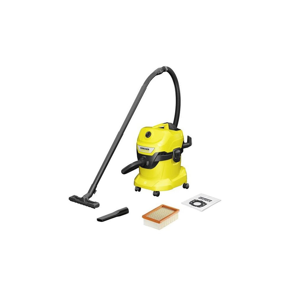 Karcher WD 4 Wet & Dry Vacuum 1000W 240V