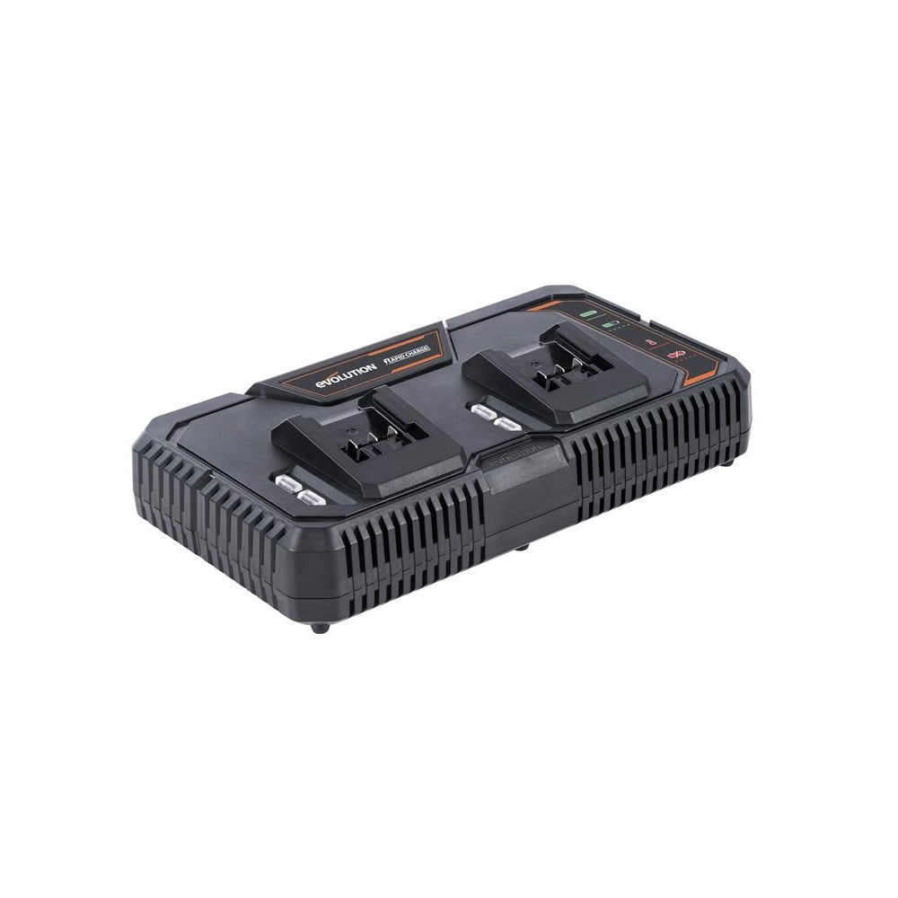 Evolution R18RCH-Li2 EXT Double Dock Rapid Charger 18V Li-ion