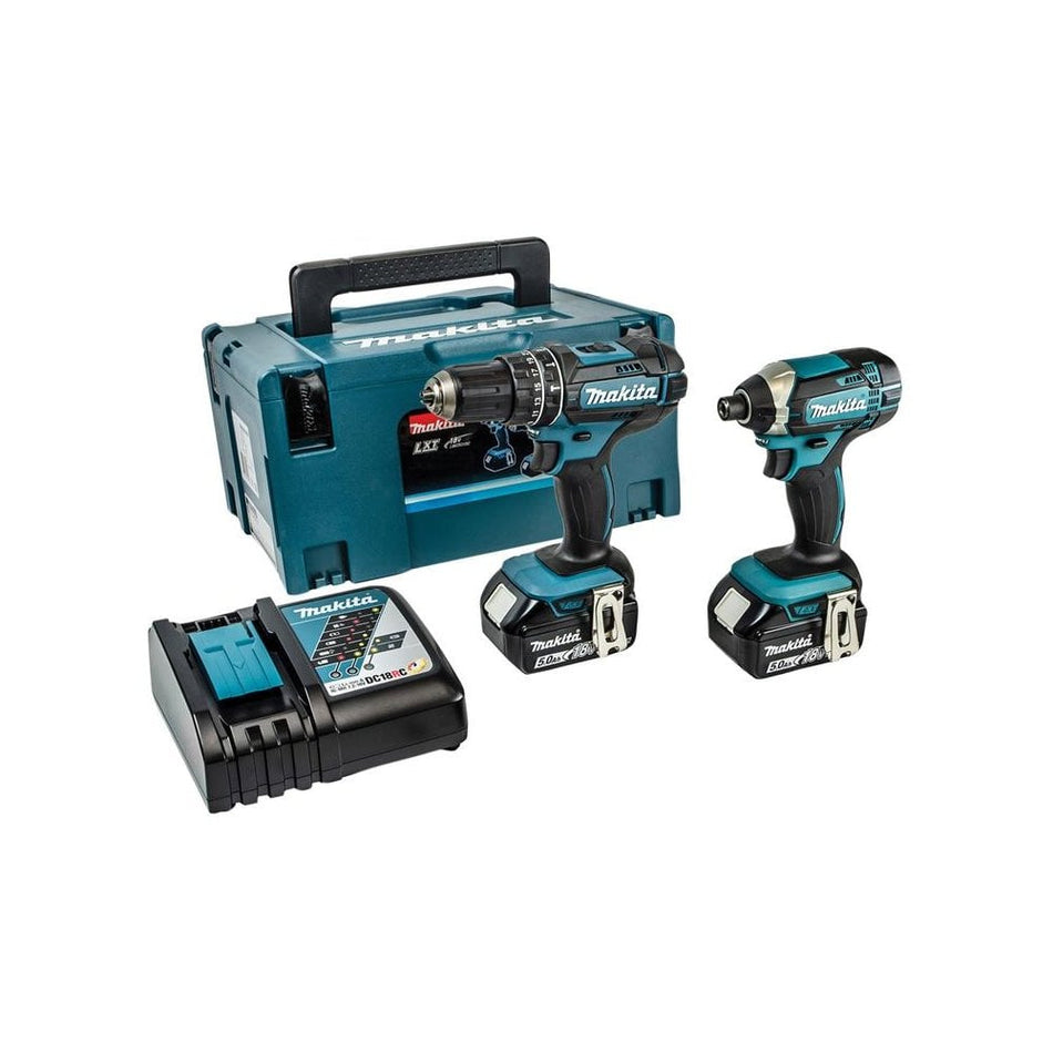 Makita DLX2131TJ Twin Pack 18V 2 x 5.0Ah Li-ion