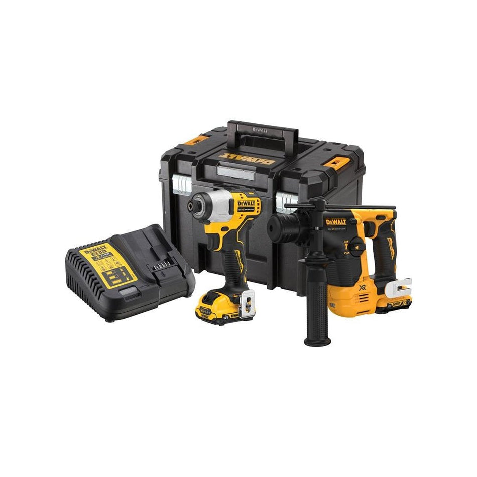DEWALT DCK2104L2T XR Brushless Twin Pack 12V 2 x 3.0Ah Li-ion