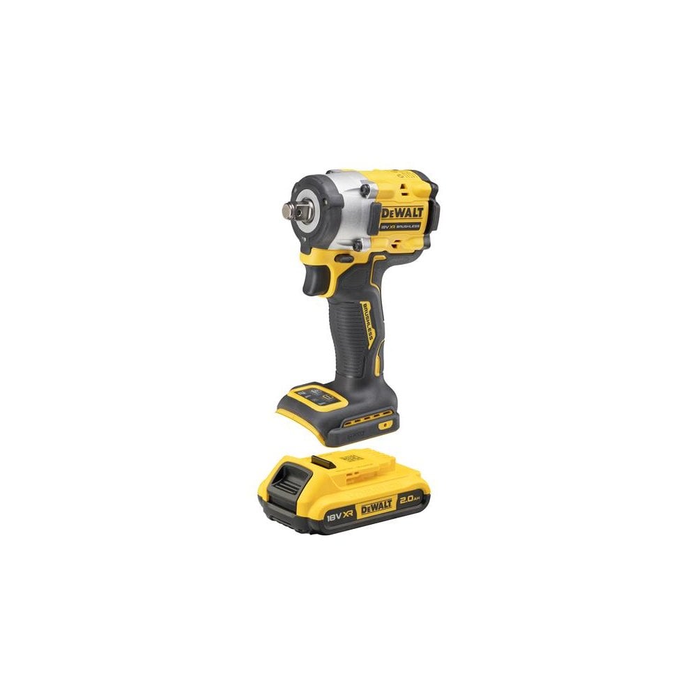 DEWALT DCF921D2T XR BL 1/2in Impact Wrench 18V 2 x 2.0Ah Li-ion