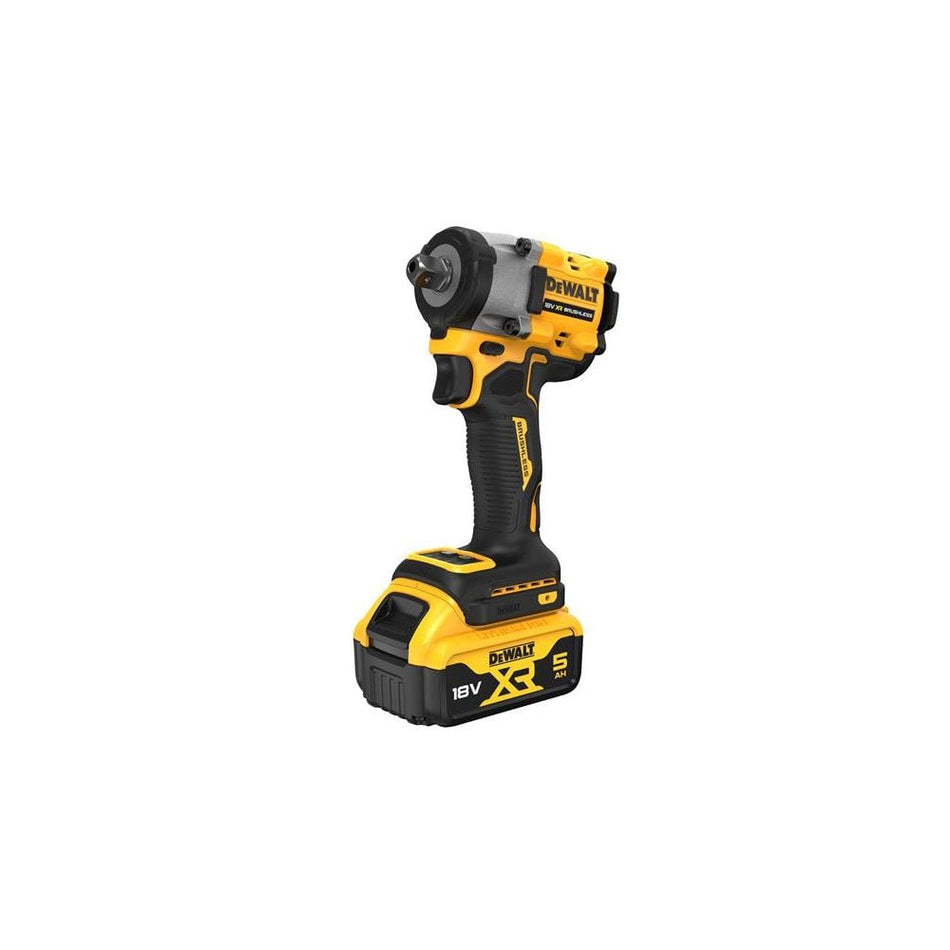 DEWALT DCF922P2T XR BL 1/2in Impact Wrench 18V 2 x 5.0Ah Li-ion