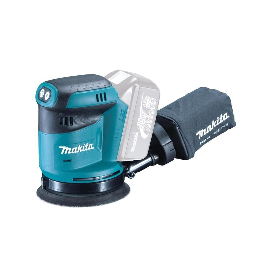 Makita DBO180Z 125mm Random Orbital Sander 18V Bare Unit