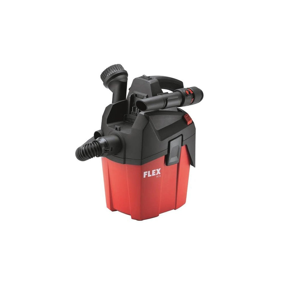 Flex Power Tools VC 6 L MC 18.0 Compact Vacuum Cleaner 18V Bare Unit