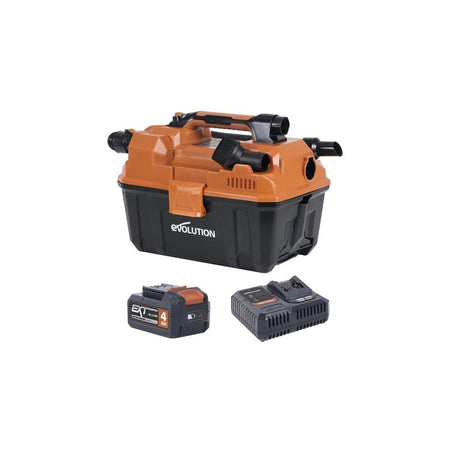 Evolution R11VAC-Li EXT Wet & Dry Vacuum Cleaner 18V 1 x 4.0Ah Li-ion