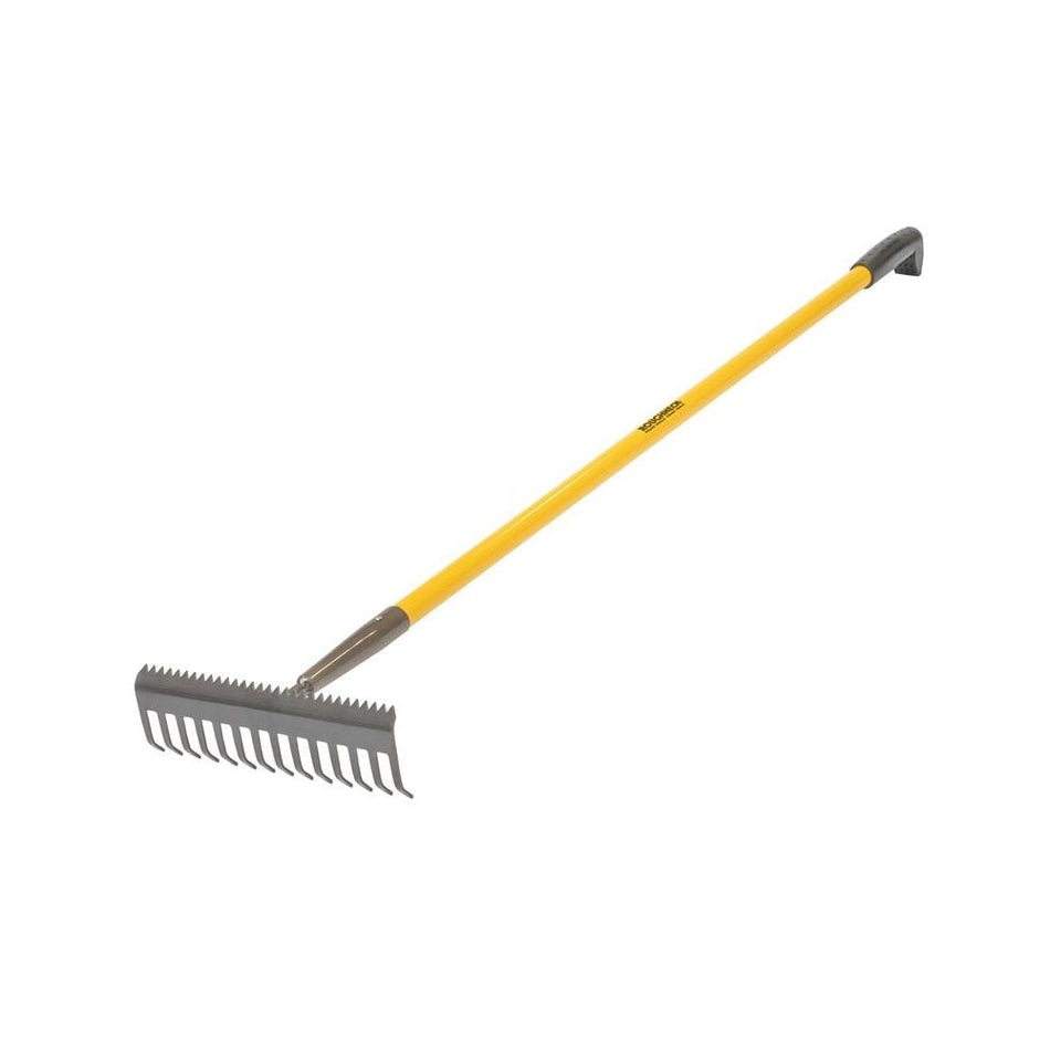 Roughneck Sharp-Edge Soil Rake