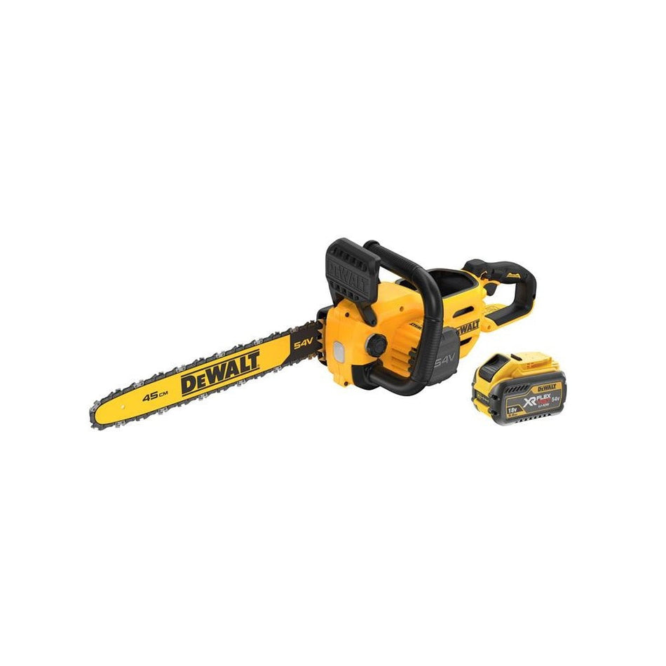 DEWALT DCMCS574X XR FlexVolt Chainsaw 45cm Bar 54V 1 x 3.0Ah Li-ion