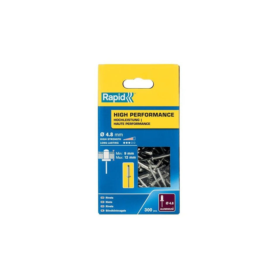 Rapid High Performance Rivets 4.8 x 16mm (Box 300)