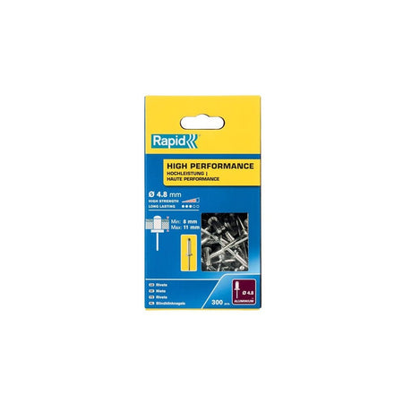 Rapid High Performance Rivets 4.8 x 14mm (Box 300)