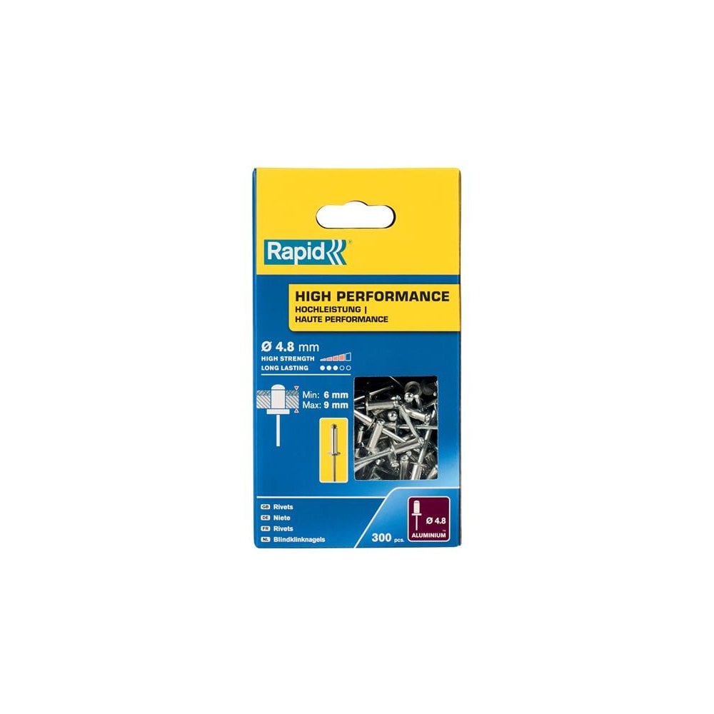 Rapid High Performance Rivets 4.8 x 12mm (Box 300)